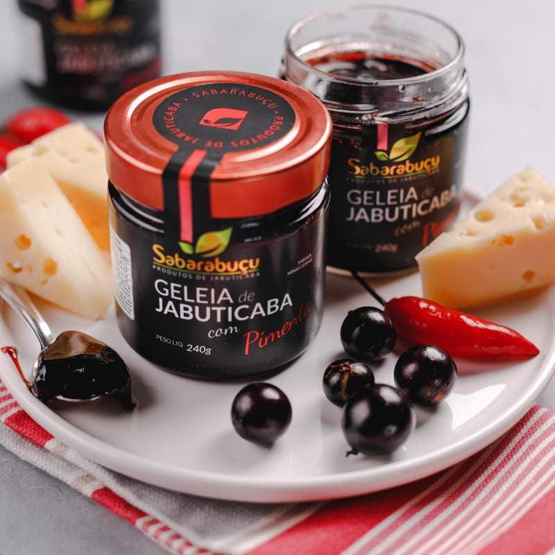 Geleia de Jabuticaba com Pimenta 240g - Sabarabuçu