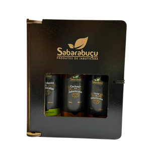 Kit com 3 Miniaturas de Bebidas de Jabuticaba 50ml cada