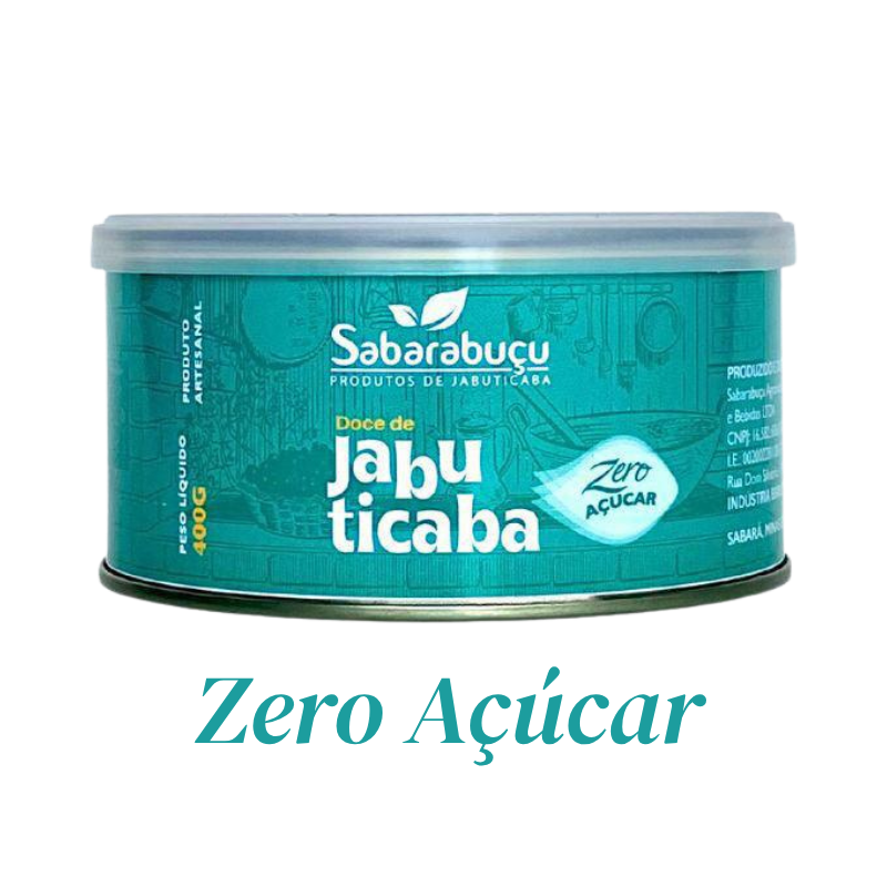 Doce de Jabuticaba de Corte Zero Açúcar 400g