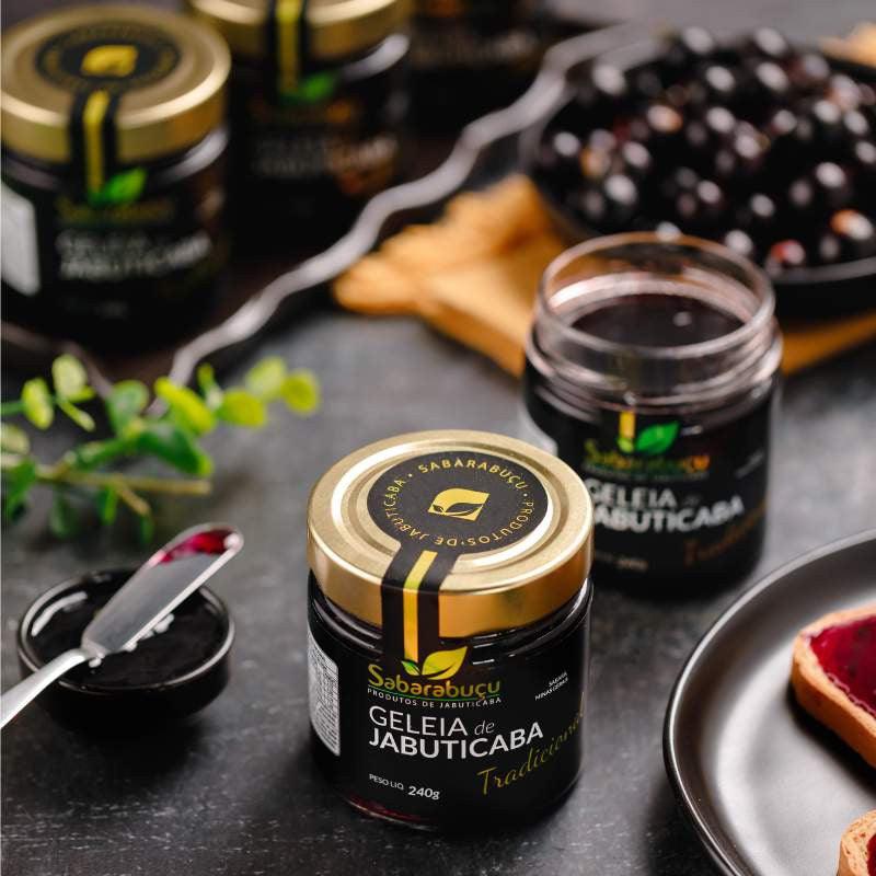 Geleia de Jabuticaba Tradicional 240g - Sabarabuçu