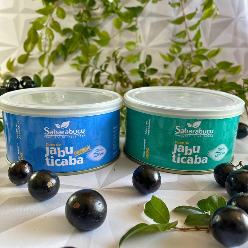 Doce de Jabuticaba de Corte Zero Açúcar 400g