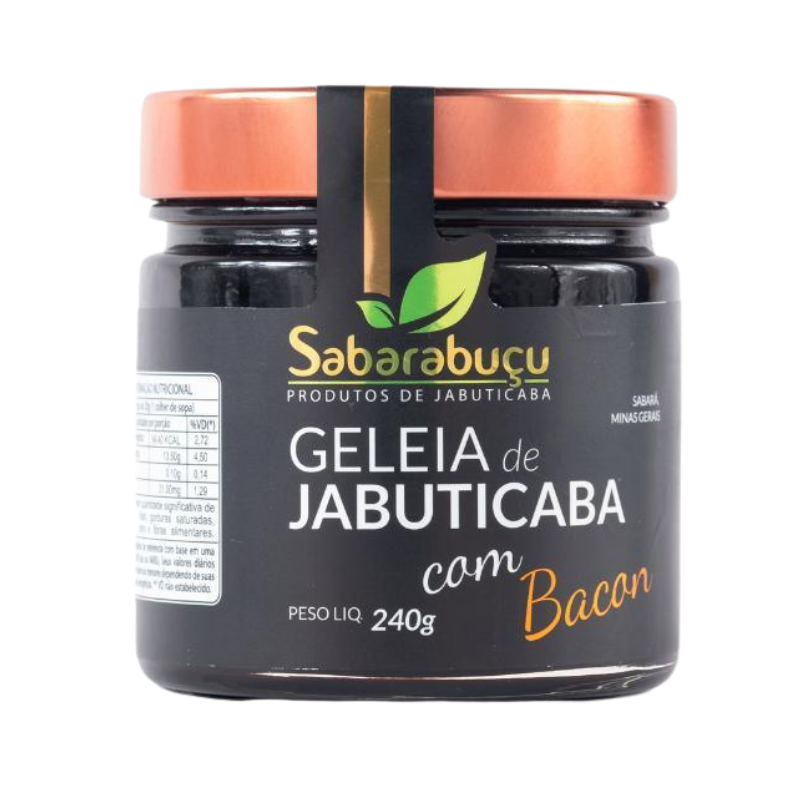 Geleia de Jabuticaba com Bacon 240g