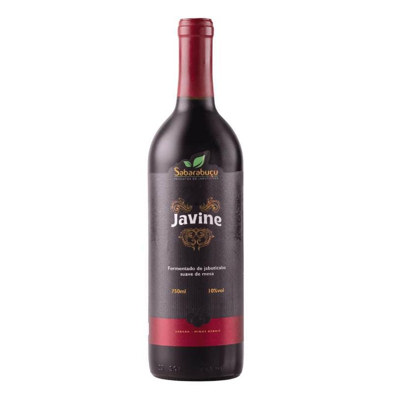 Javine Suave - Vinho Tinto de Jabuticaba Suave - Sabarabuçu