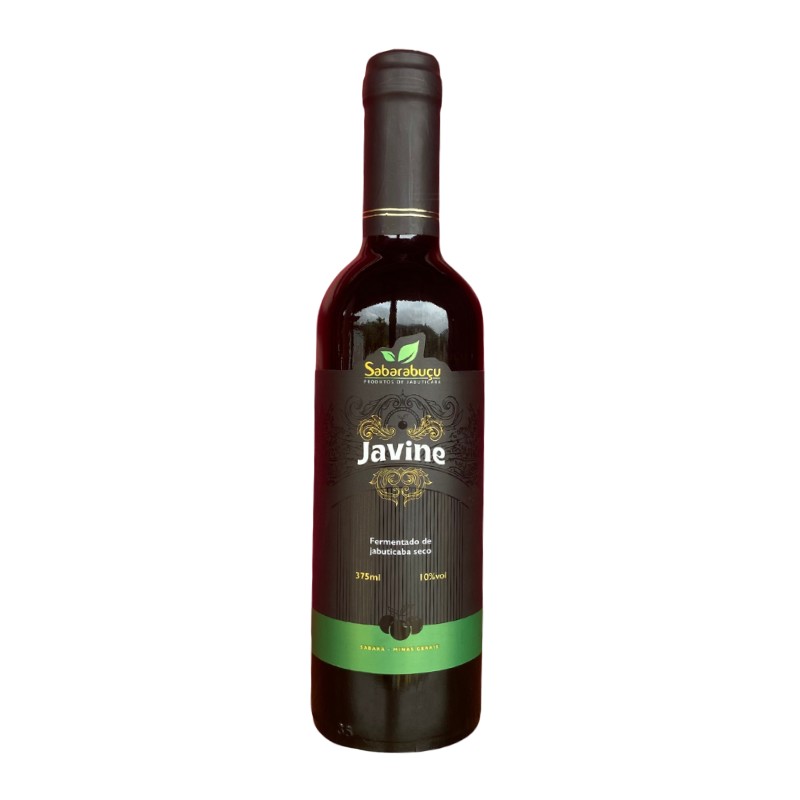 Javine Seco 375ml - Vinho Tinto de Jabuticaba Seco
