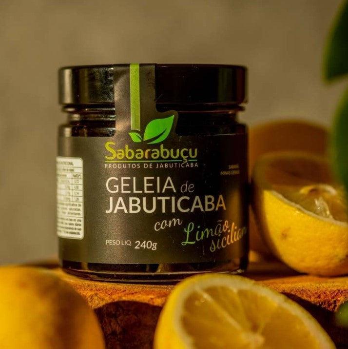 Geleia de Jabuticaba com Limão Siciliano 240g - Sabarabuçu