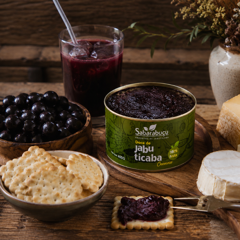 Doce de Jabuticaba Cremoso Zero Açúcar adicionado 400g