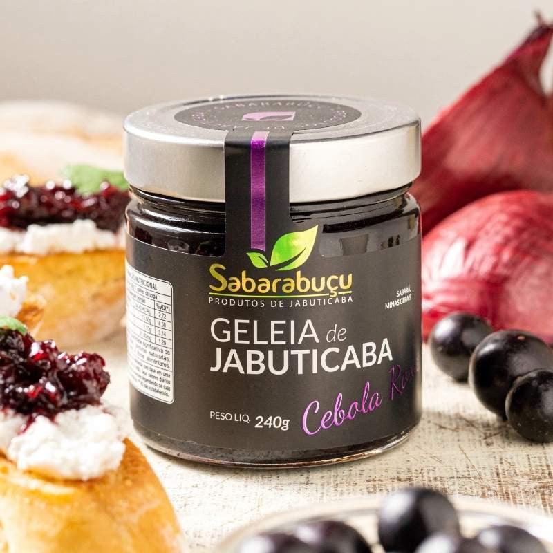 Geleia de Jabuticaba com Cebola Roxa 240g - Sabarabuçu