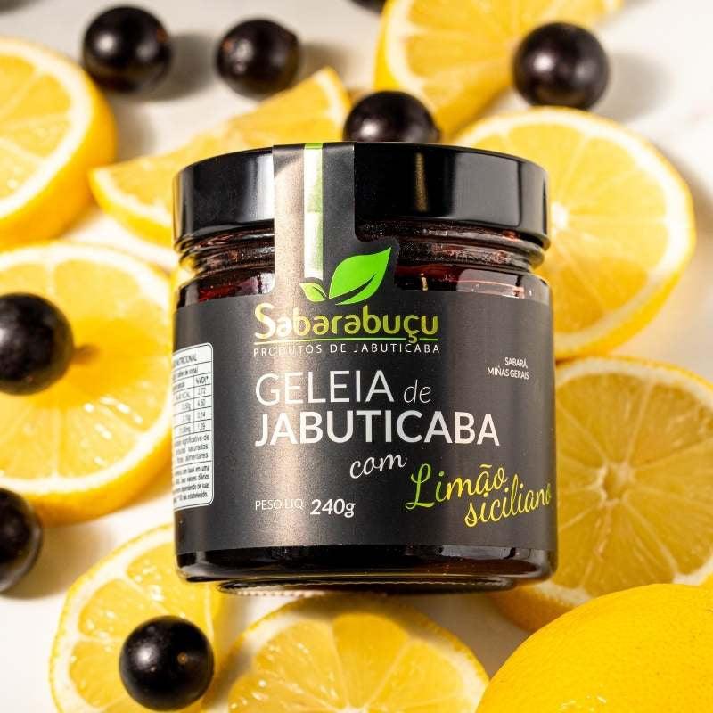 Geleia de Jabuticaba com Limão Siciliano 240g - Sabarabuçu