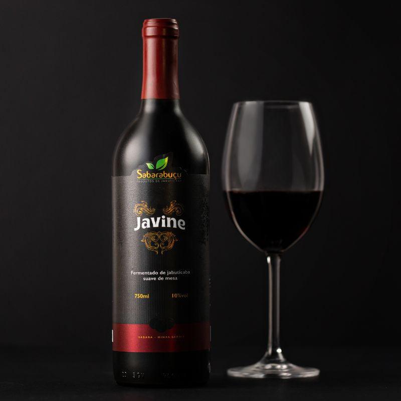 Javine Suave - Vinho Tinto de Jabuticaba Suave - Sabarabuçu