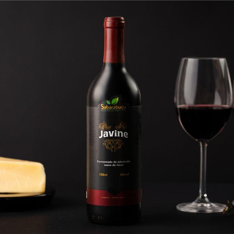 Javine Suave - Vinho Tinto de Jabuticaba Suave - Sabarabuçu